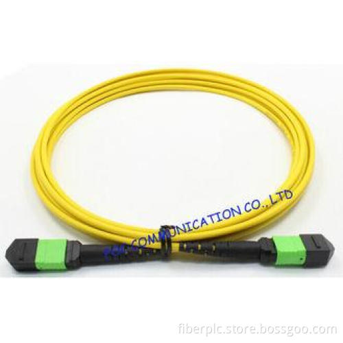 LSZH Jacket FTTX 12 Core Fiber Optic Patch Cord , Fiber Opt